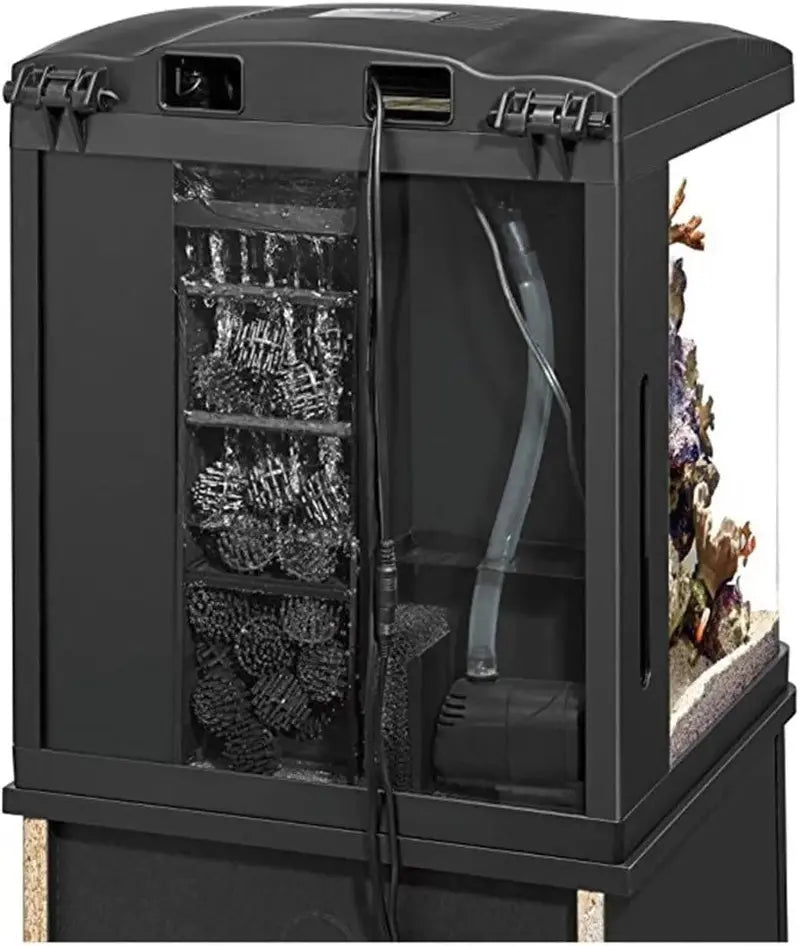LED Aquarium Combo Kit – 32-Gallon Tank with Matching Stand and Lighting System