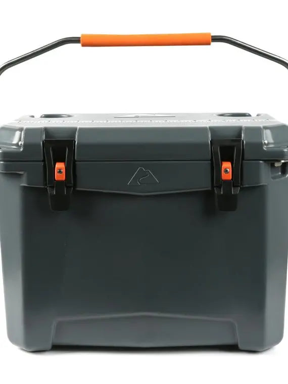 Ozark Trail 26-Quart Roto-Molded Cooler – Microban Antimicrobial Protection, Gray Durable Design