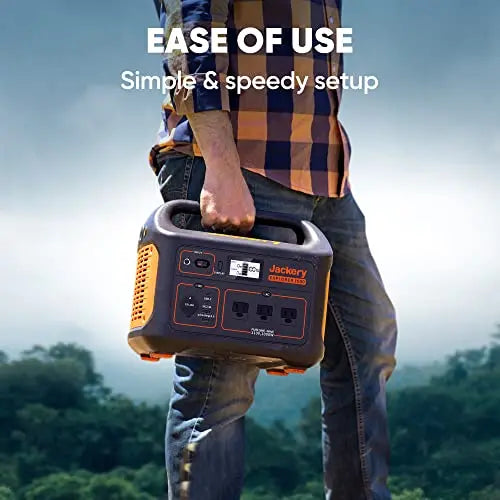 Jackery Explorer 1000 Portable Power Station – 1002Wh Solar Generator with Quiet AC Output