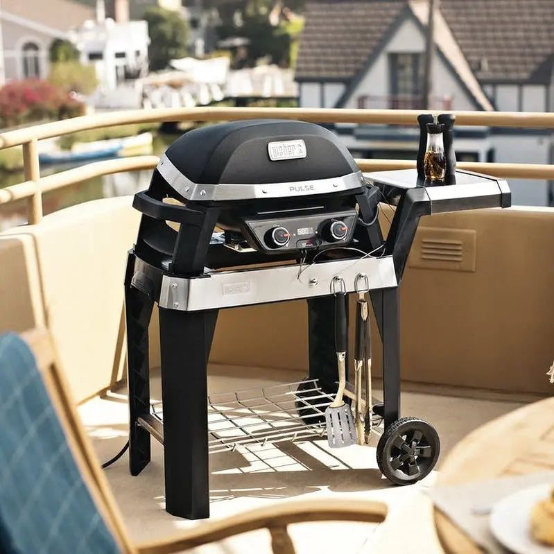 Pulse 2000 Portable Electric Grill with Rolling Cart