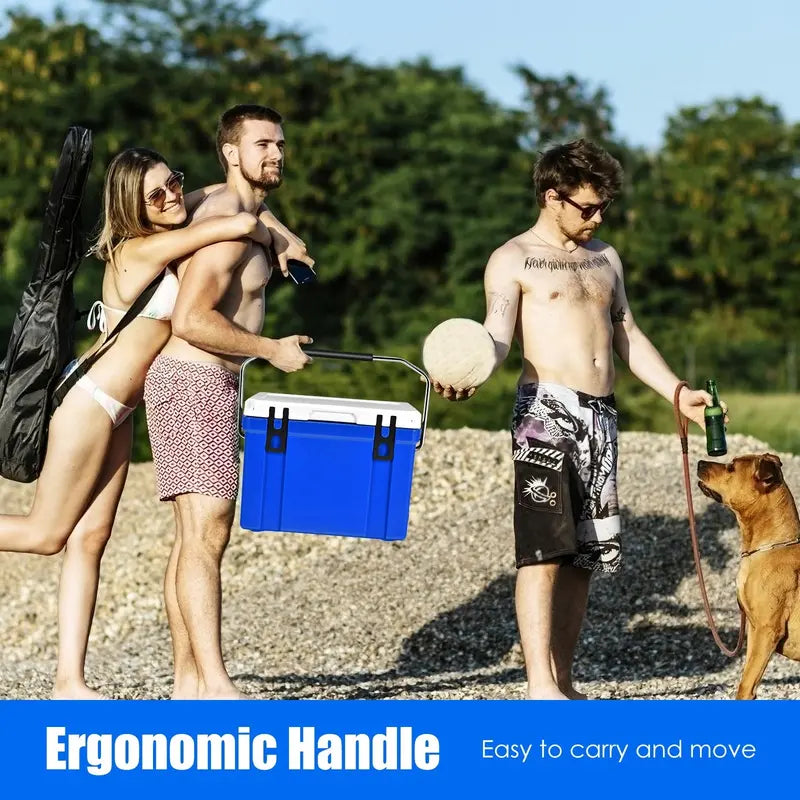 High-Performance Camping Cooler – 26/58/79-Quart Options with 4-Day Ice Retention