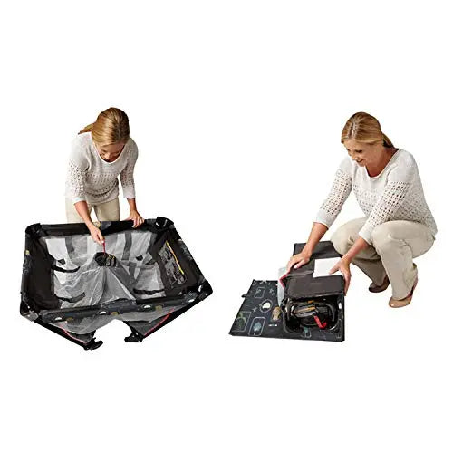 Graco Pack 'n Play On the Go Playard – Lightweight, Portable Infant Playard with Carry Bag (Kagen Design)
