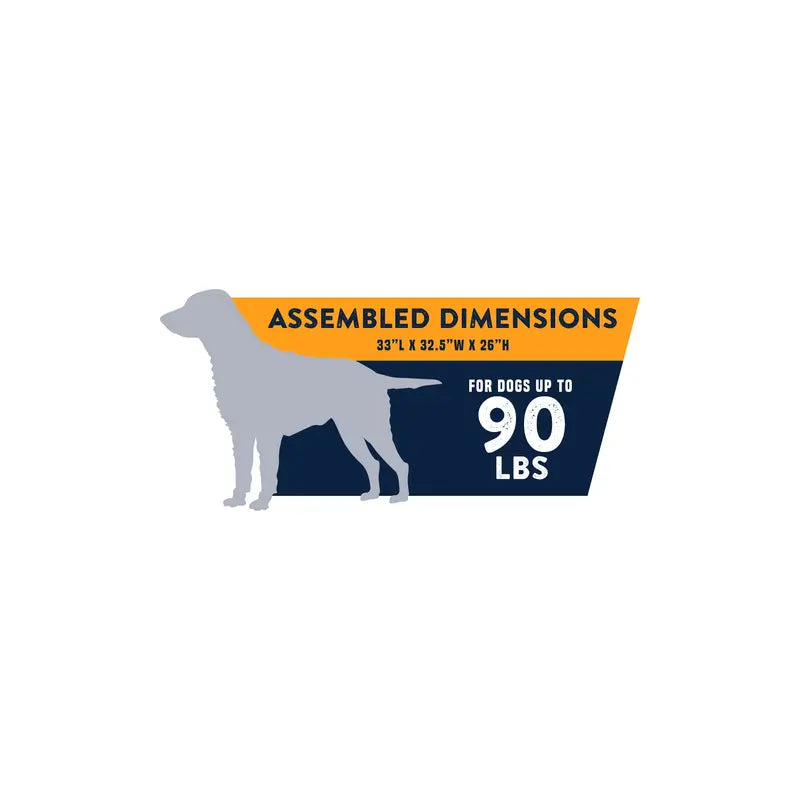 Outback Doghouse, Extra Large Dogs, up to 90 Pounds
