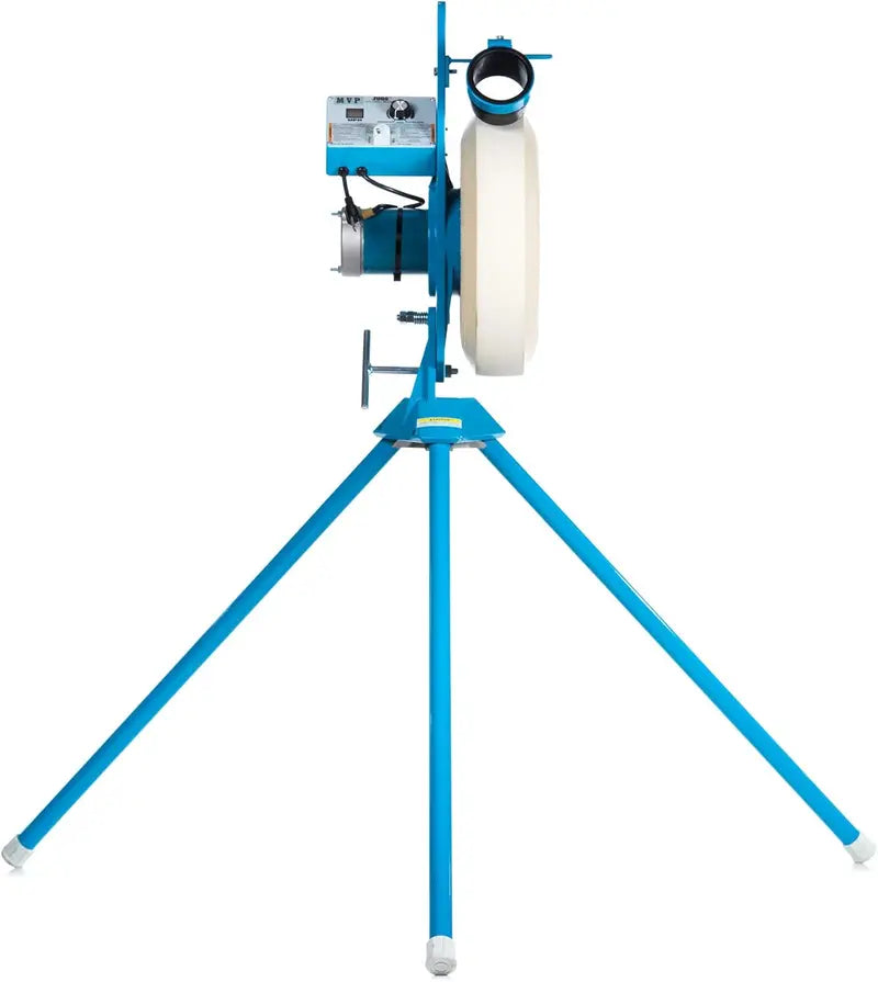 Jugs MVP Adjustable Pitching Machine – Up to 60 MPH, Baseball & Softball Compatible