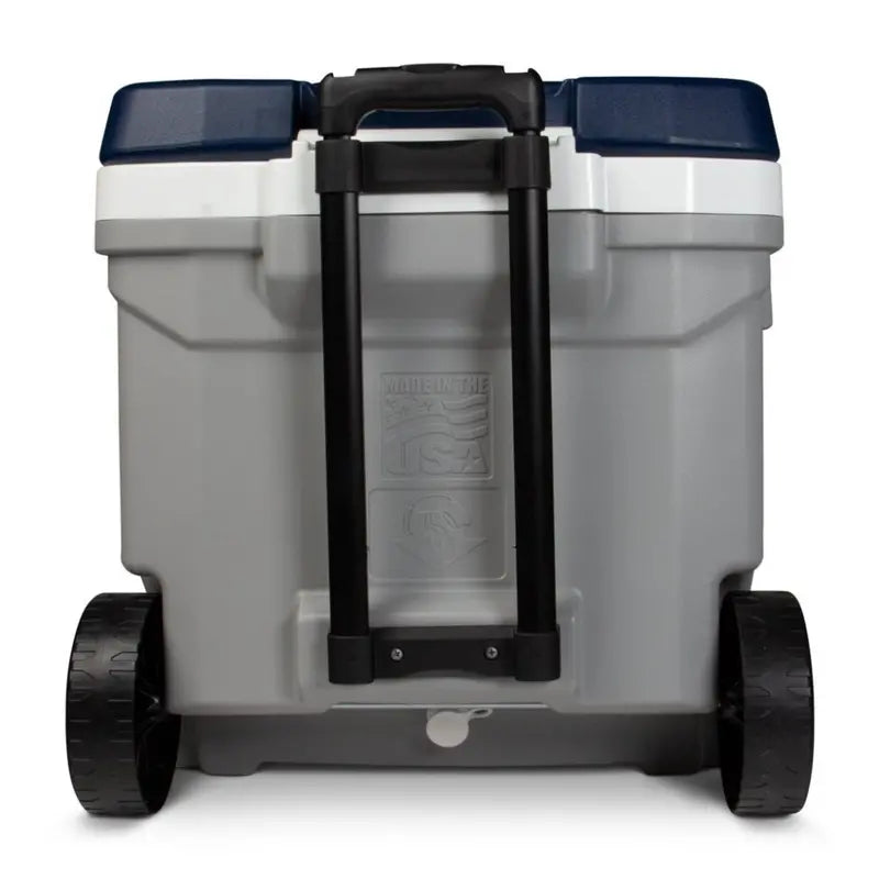 Igloo Maxcold Latitude 62 Roller Cooler Ash Grey/Aegean Sea 62qt