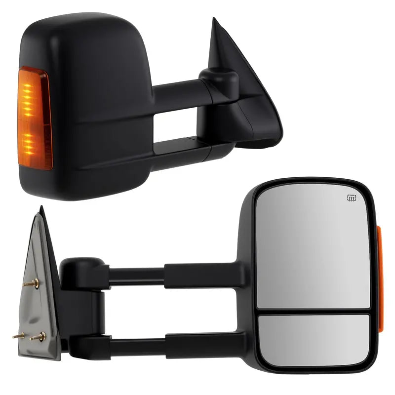 Heated Trailer Mirrors for 2003–2006 Chevrolet Silverado & GMC Sierra Trucks