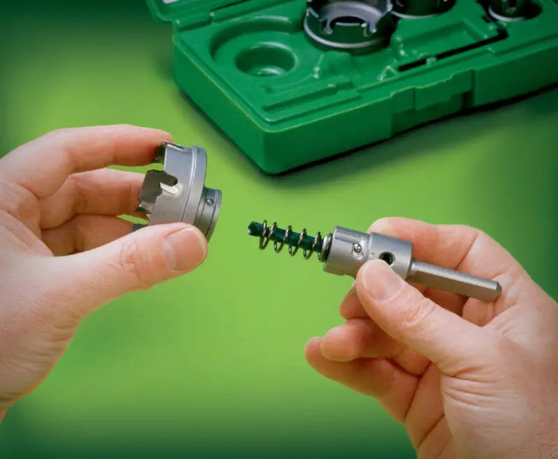Greenlee Carbide Cutter Kit, Quick Change, 8pc