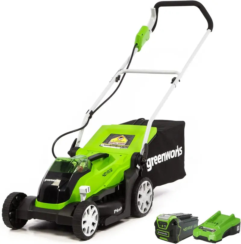 Greenworks 40V 21″ Self-Propelled Brushless Cordless Lawn Mower — 5.0Ah