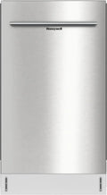 Honeywell 18″ Built-In Dishwasher – 8-Place Setting Capacity, 6 Wash Cycles, Stainless Steel Tub & ENERGY STAR Certified