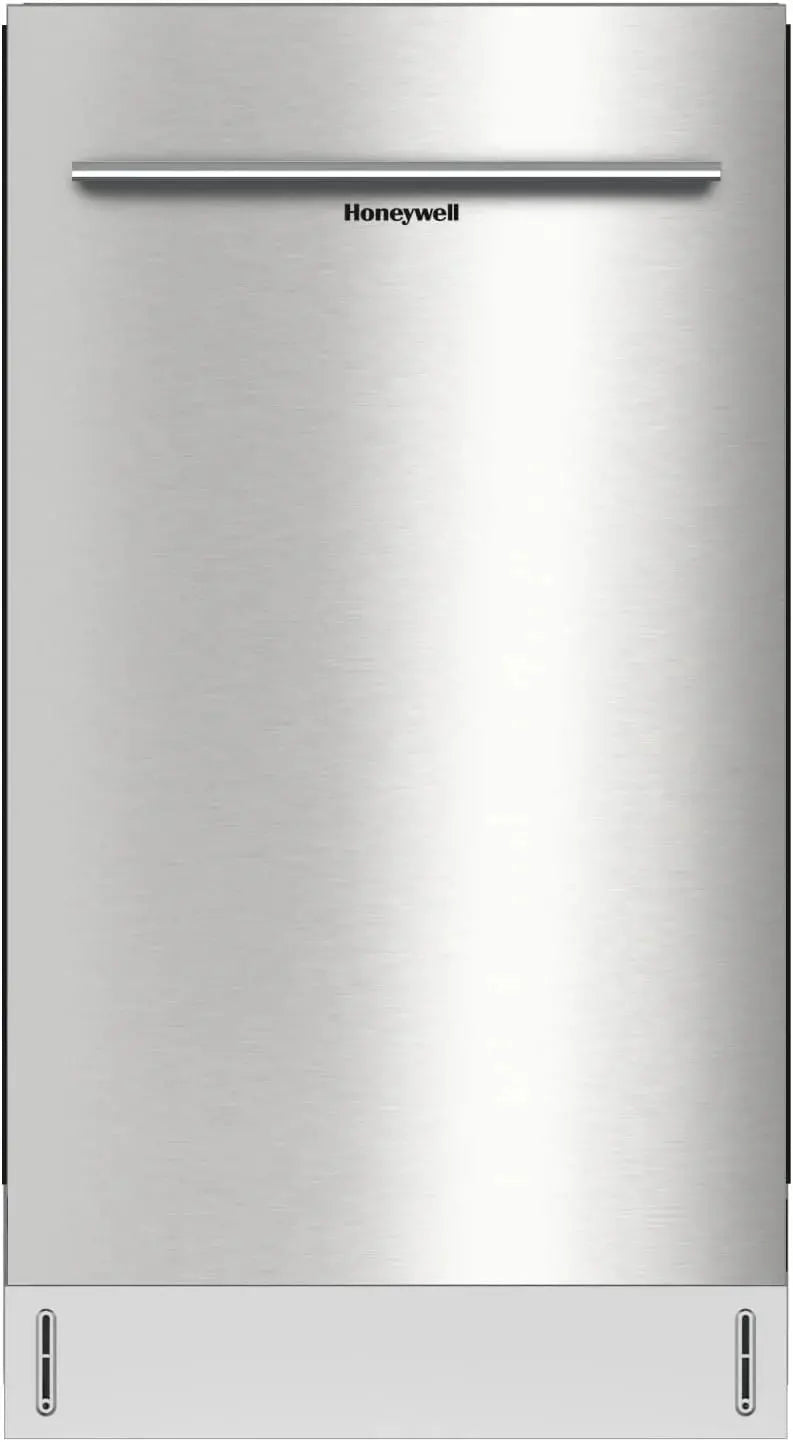 Honeywell 18″ Built-In Dishwasher – 8-Place Setting Capacity, 6 Wash Cycles, Stainless Steel Tub & ENERGY STAR Certified