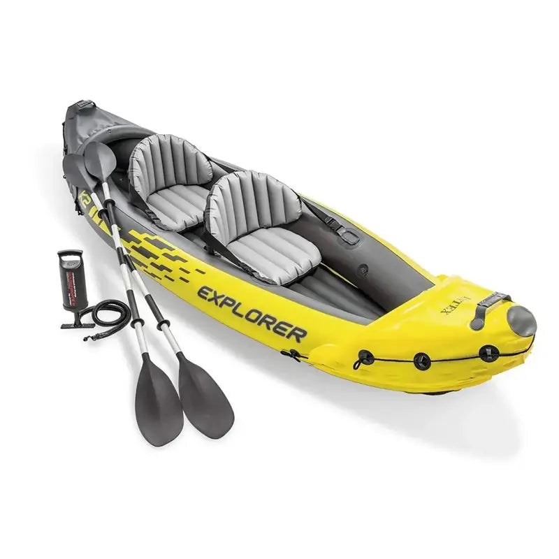 Intex Explorer K2 – 2-Person Inflatable Kayak with Paddles & Pump