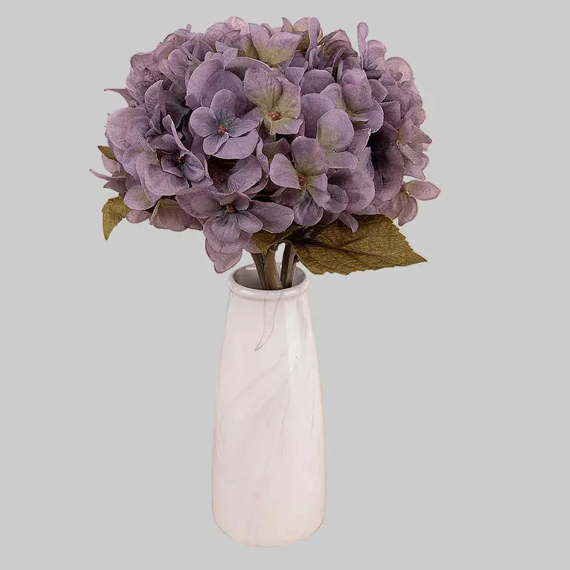 Hydrangea Artificial Stem – Textured Faux Branch for Fall-Inspired Interior & Nuptial Decor