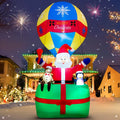 Yexmas 9FT Inflatable Santa Claus LED Light Balloon – Outdoor Christmas Decor