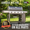 Weber Genesis II E-410 Natural Gas Grill (Black)