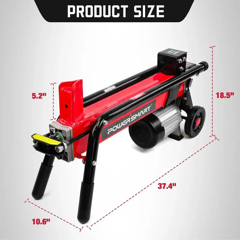 PowerSmart 7-Ton Electric Log Splitter – 15-Amp Motor, 3500 PSI Efficient Wood Processing Tool