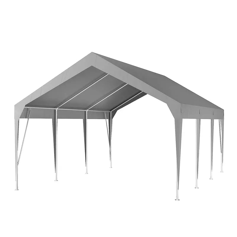 Heavy-Duty 10'x20′ Portable Carport – UV-Resistant, Waterproof Canopy Garage
