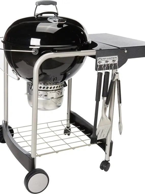 Weber Performer 22-Inch Charcoal Grill, Black – Outdoor Cooking BBQ Grill