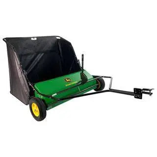 Heavy-Duty 42-Inch Tow-Behind Sweeper – 24 Cu. Ft. Bin and Variable Brush Control