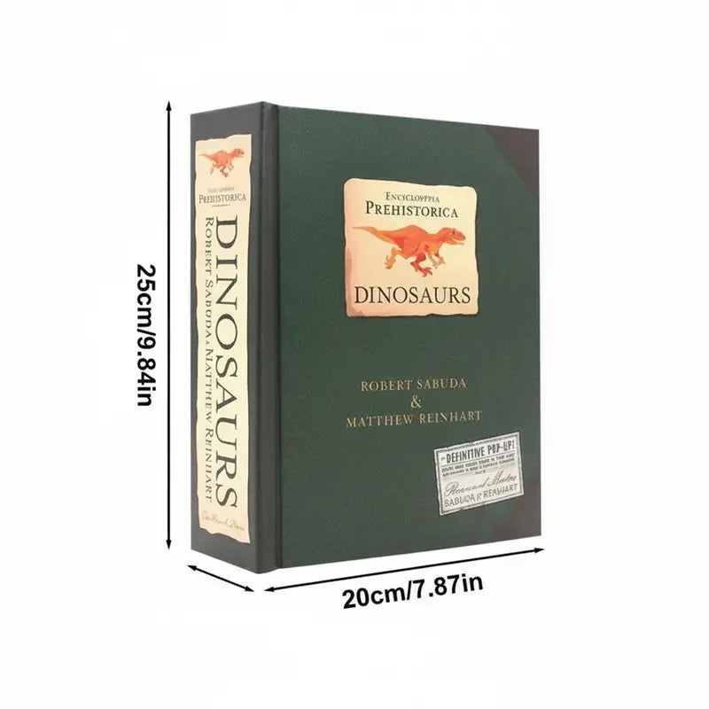 Jurassic Pop-Up: 3D Illustrated Dinosaur Book – Interactive Fold-Out Prehistoric Scene Collection