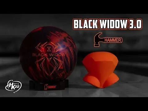 Hammer Black Widow 3.0 Reactive Resin Bowling Ball – High-Performance Hook Potential