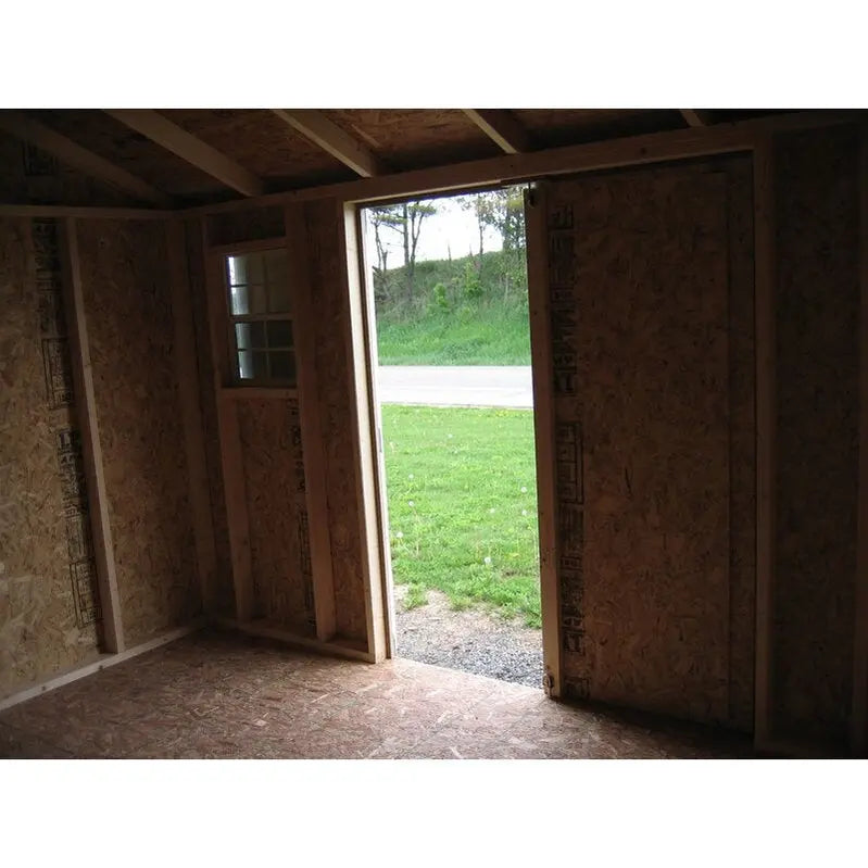 Value 8′ x 8′ Wood Composite Storage Shed – Solid Construction Backyard Organizer