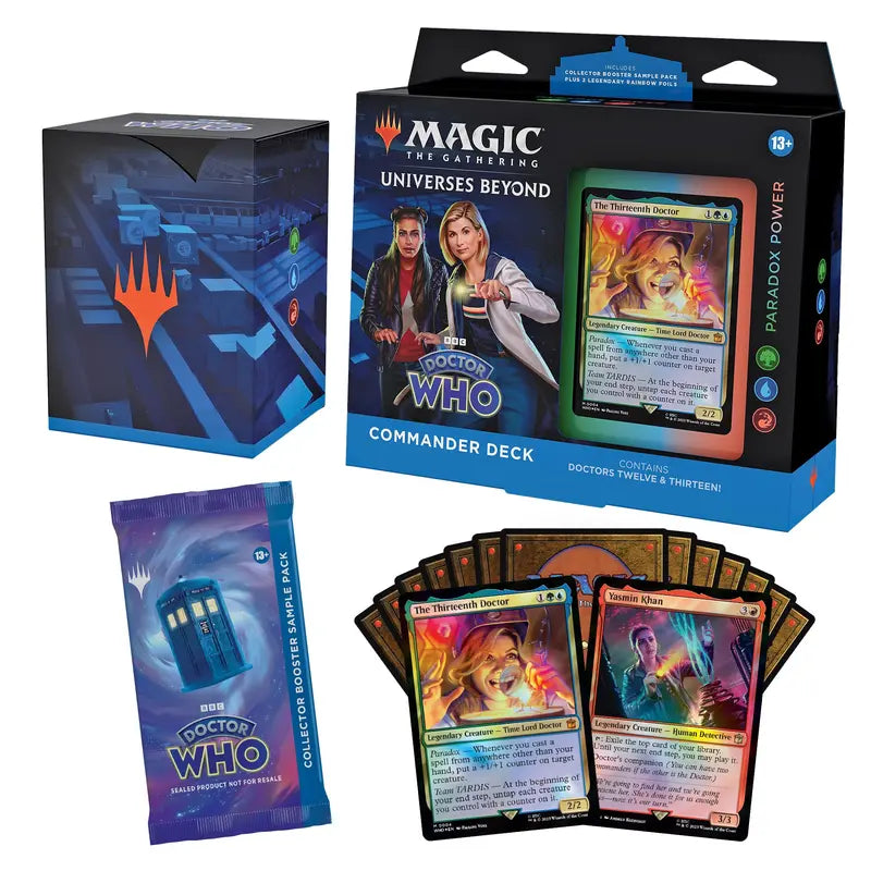 Magic: The Gathering Doctor Commander Deck Bundle – Preconstructed MTG Strategy Set