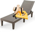 Lightweight Adjustable Chaise Lounge Chair – Outdoor Recliner with Multi-Angle Backrest