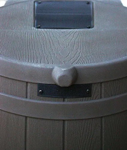 Good Ideas Rain Wizard 50 Gallon Rain Barrel – Oak