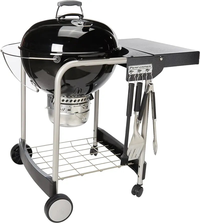 Weber Performer 22-Inch Charcoal Grill, Black – Outdoor Cooking BBQ Grill