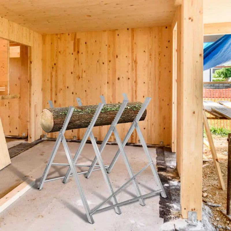 Portable Folding Sawhorse – Lightweight, Sturdy Support Stand for DIY Projects & On-Site Work