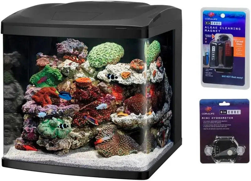 LED Aquarium Combo Kit – 32-Gallon Tank with Matching Stand and Lighting System